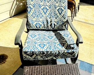 Better Homes & Garden Patio Recliner & Cushions