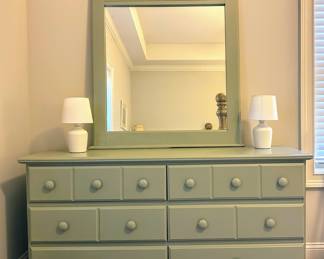 Vintage Dresser & Mirror