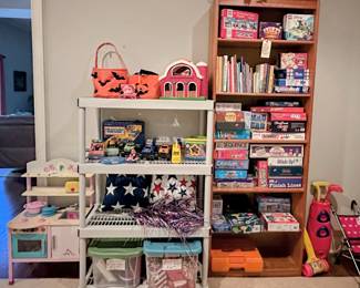 Toys, Games, Books, Toddler kitchen, Fourth of July Decorations