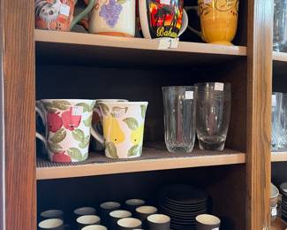 Mugs, Dansk coffee mug/saucer sets