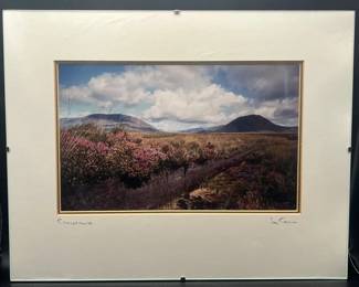 Connemara, Ireland Landscape — Handprinted
