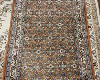 61” Orange & Blue Rug
