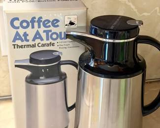 “Coffee At A Touch" thermal carafe
