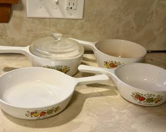 Corning Ware Spice of Life "Le Persil" Lot
