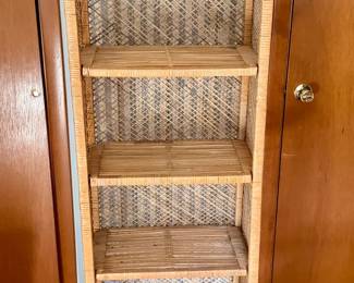 Rattan Bookshelf