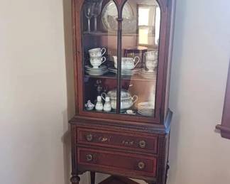 75” Glass Cabinet With A Key: Paine Furniture Company
