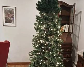 Tall Pre-Lit Artificial Christmas Tree

