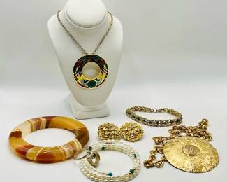 Costume Jewelry featuring Vintage Celtic Enamel Tara Ware
