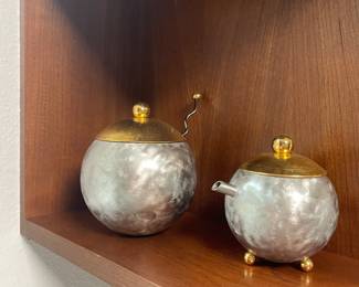 BRM cream and sugar set $150