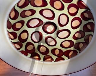 David Garcia glass platter $450