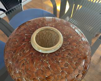 Cohn Stone Glass Tortoise bowl $375