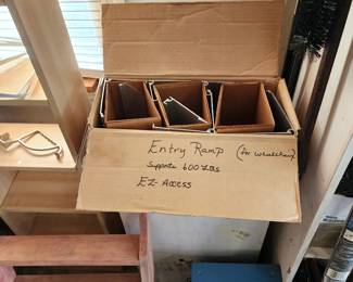 E-Z Access wheelchair / handicap entry ramp (supports 600 lbs)