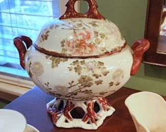 Japanese Kutani porcelain