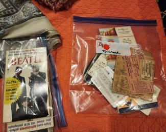 The Beatles & railroad ephemera