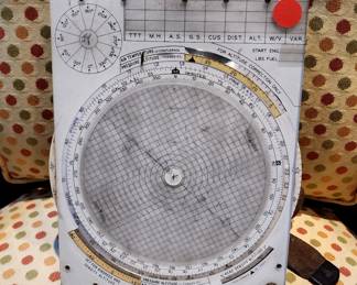 US Navy pilot's knee-mounted chart plotting board mark-7
