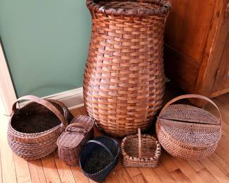 Antique baskets