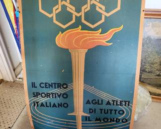 1960 Rome Olympics poster