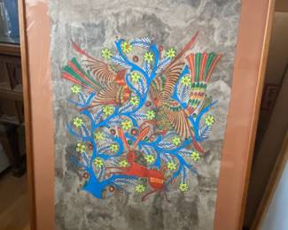 Mexican Amati Bark Painting