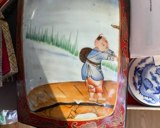 Antique Painted Porcelain