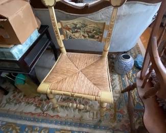 Limited Edition Hitchcock Christmas chair