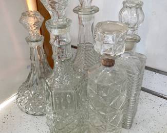 Assorted Decanters