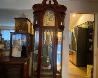 Ridgeway Richardson Curio Grandfather Clock