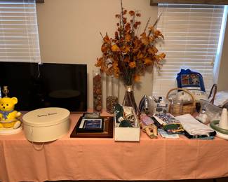 TV and an assortment of things you wsnt