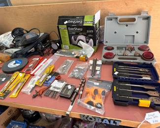 Bits and wood working items