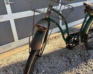 Vintage Evans Colson Commander Bicycle from late 50’s, maybe very early 60’s. Would be a great restoration project as it’s in decent shape somewhat already. Will presale this bike. If interested give us a call. 