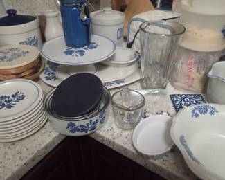 Biggest collection of pfaltzgraff yorktowne pottery i have ever witnessed in my career!