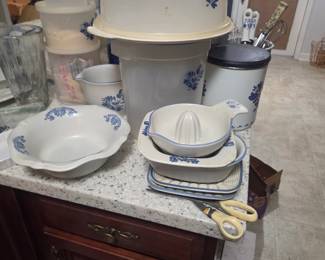 Biggest collection of pfaltzgraff yorktowne pottery i have ever witnessed in my career!