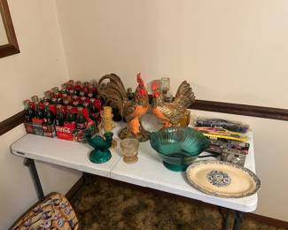 Various collectible items . Coca-Cola various bottle sets 