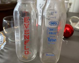 vintage baby bottles