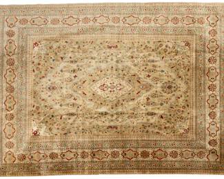 Lot 222
Iran Hand Woven Wool Rug W 8' L 9' 9"