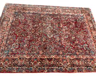 Lot 208
Sarouk (Persian) Hand Woven Wool Oriental Rug, Ca. 1960, W 8' 10" L 11' 10"