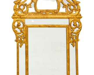 Lot 42
French-Style Gilt Mirror H 62" W 31.75"
