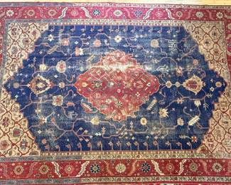 Lot 219
Turkish Sparta, Heriz Design Hand Woven Wool Oriental Rug 1940, W 10' 2" L 14' 4"