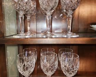 Gorham crystal stemware