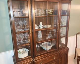 Harden china cabinet