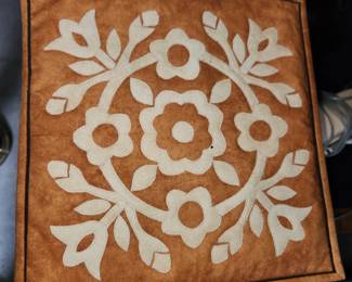 Assorted quilts (homeowner was an award winning quilter)