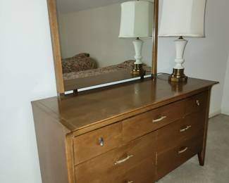 MCM Drexel dresser with mirror
