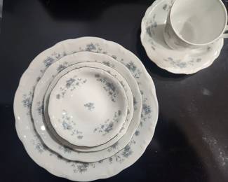 Haviland china set and serving pieces