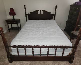 American Drew queen bed