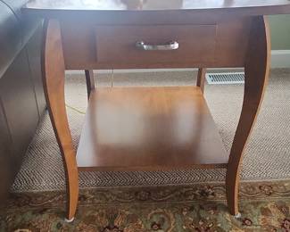 Maple end table by Leisters