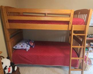 Oak bunk beds