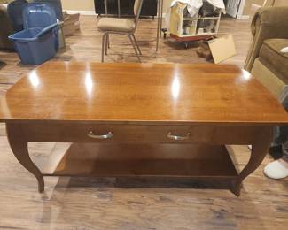 Maple coffee table by Leisters