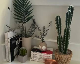 Faux Plants And Frank Miller Books 