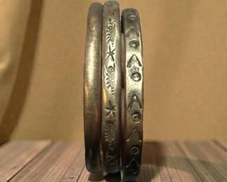 Trio Of Taxco Bracelets