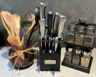 Cuisinart Knife Block And Spice Rack