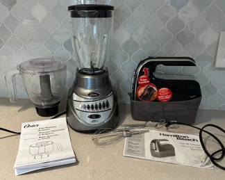 Oster Blender And Hand Mixer